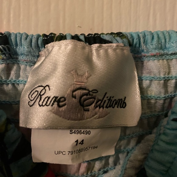 RARE EDITIONS - TROPICAL SMOCKED NECK - Picture 7 of 8